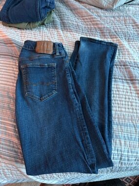 American Eagle Outfitters Dark Blue Denim Jeans